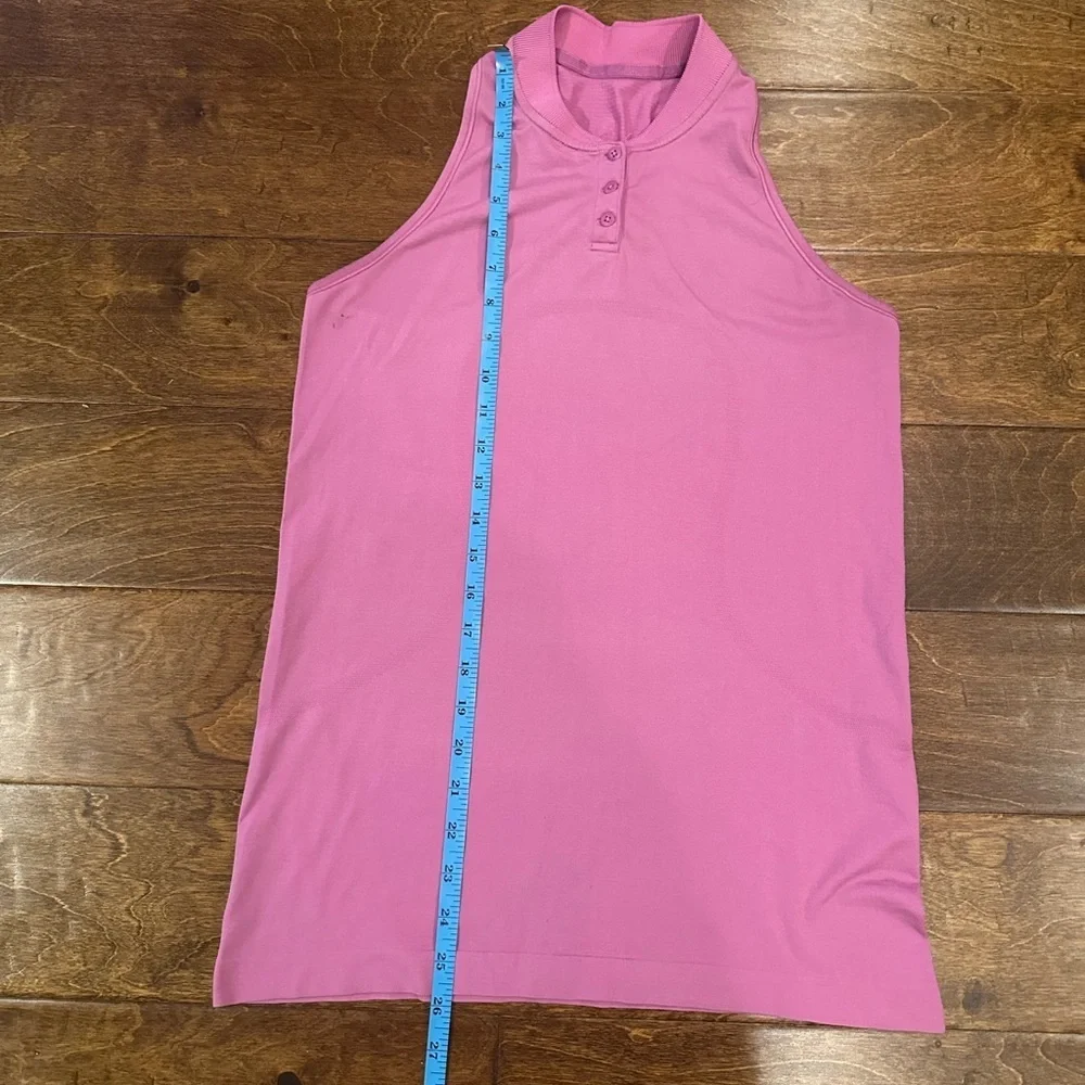 Lululemon Swiftly Speed Sleeveless Henley Hyacinth / Hyacinth Size 8 - Picture 6 of 15
